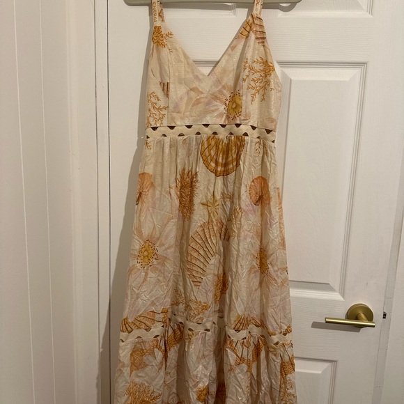 FARM Rio Beijo de sol shell sparkly dress size M - Picture 4 of 7